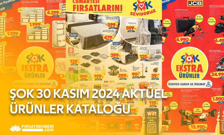 30 Kasım 2024 Şok Aktüel Kataloğu