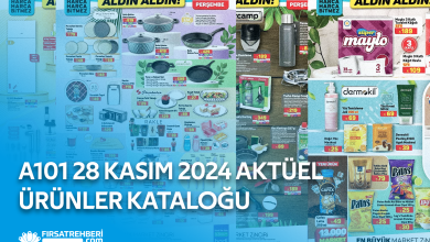 A101 28 KASIM 2024 AKTÜEL KATALOĞU