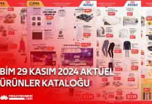 BİM 29 Kasım 2024 Aktüel Ürünler Kataloğu