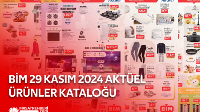 BİM 29 Kasım 2024 Aktüel Ürünler Kataloğu