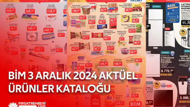 BİM 3 Aralık 2024 Aktüel Ürünler Kataloğu