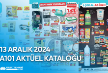 13 Aralık A101 Aktüel Ürün Kataloğu 2024