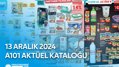 13 Aralık A101 Aktüel Ürün Kataloğu 2024