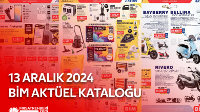 13 Aralık Bim Aktüel Kataloğu Ürünleri 2024