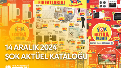 14 Aralık Şok Market Aktüel Ürünler Kataloğu 2024