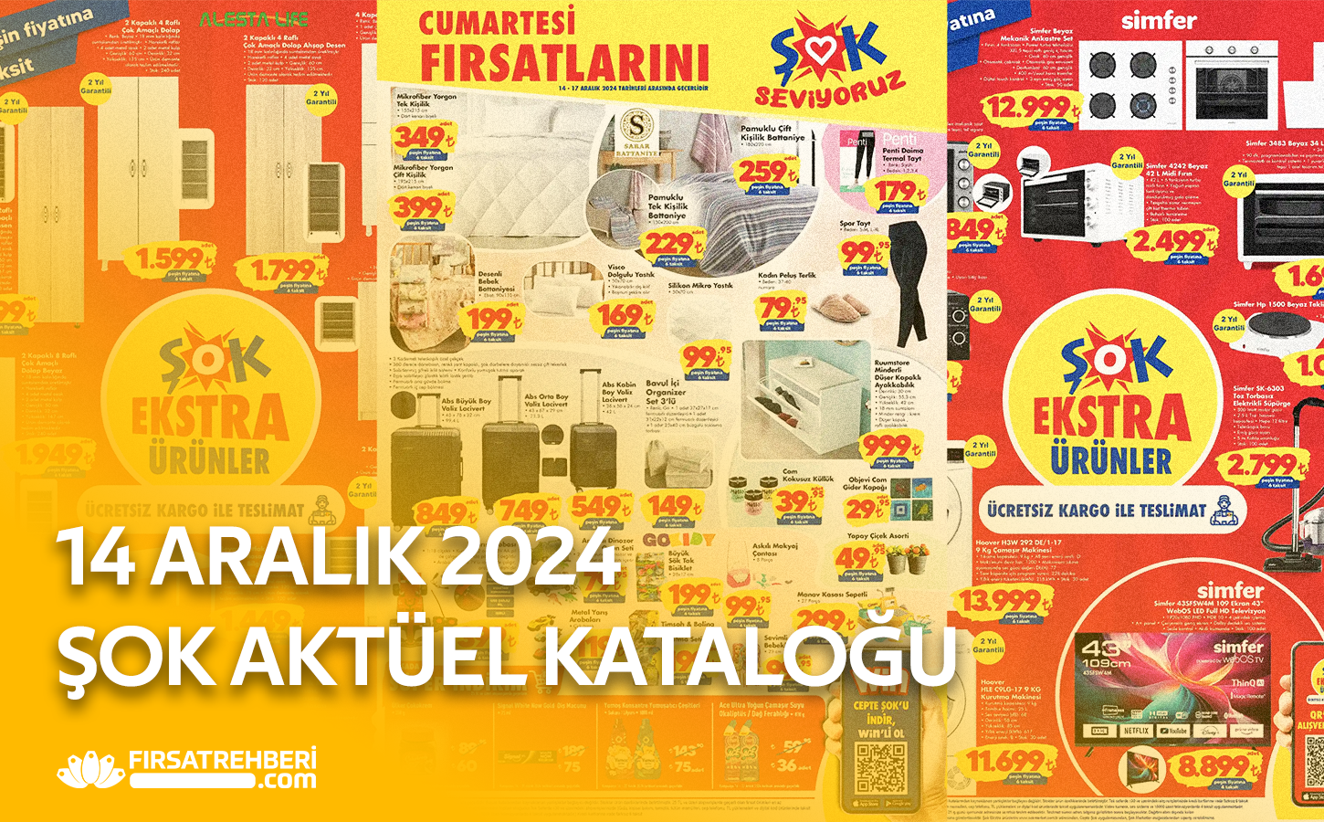 14 Aralık Şok Market Aktüel Ürünler Kataloğu 2024