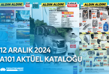 A101 Aktüel Kataloğu 12 Aralık 2024 Broşür