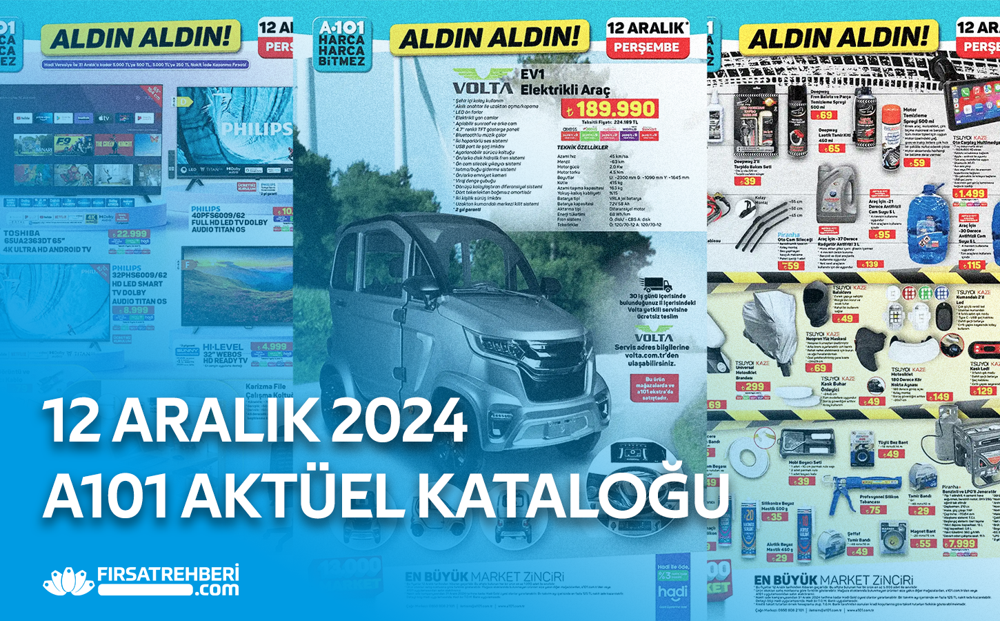 A101 Aktüel Kataloğu 12 Aralık 2024 Broşür