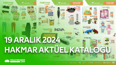 HAKMAR 19 Aralık 2024 Aktüel Ürünler Kataloğu